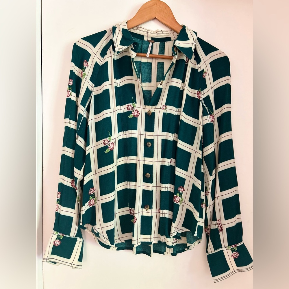 Free People Button Down